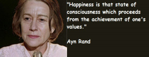 Ayn Rand was an American novelist, philosopher, playwright, and ...