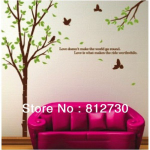 Nursery-Room-Home-Workplace-Green-Tree-Wall-Decor-Decals-Sticker-Quote ...