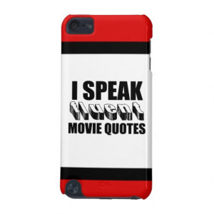Speak Fluent Movie Quotes iPod Touch 5 Case iPod Touch (5th ...