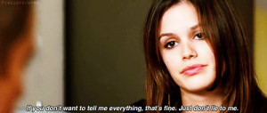 girl, quote, rachel bilson, text