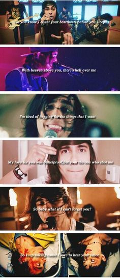 Showing Gallery For Pierce the Veil Vic Fuentes Quotes
