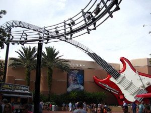 Disney World Hollywood Studios Rockin Roller Coaster