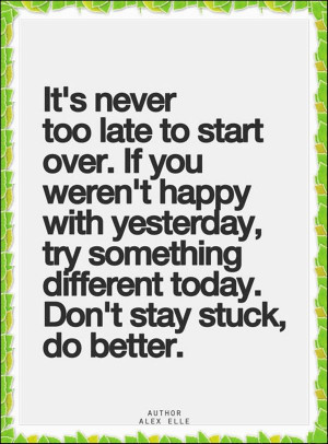 To Start Over Quotepixcom Quotes Pictures Images Picture
