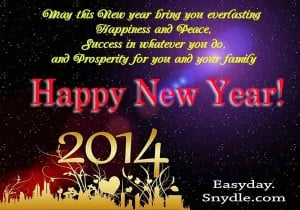 New Year Wishes Quotes 2014 | Happy New Year Quotes