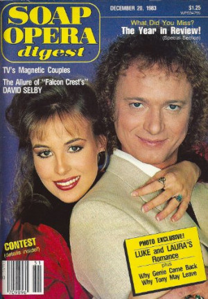 Anthony Geary, Genie Francis (Luke & Laura, General Hospital), Tracey ...