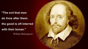 Home » Quotes » William Shakespeare - Evil Quotes Wallpaper