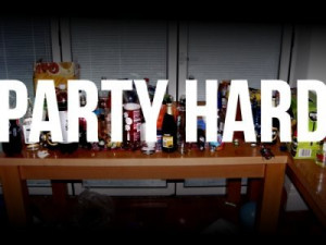 drink, party, party hard, quote, text