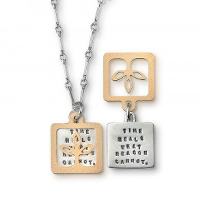 ... Heals What Reason Cannot Seneca, Inspirational Quote Necklace Jewelry