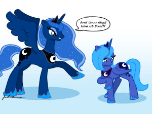 Make way you false harlot! The TRUE Princess of the Night has return ...