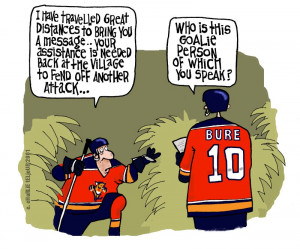 funny hockey cartoons