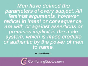 Andrea Dworkin Quotes