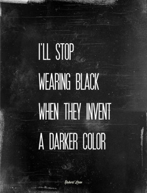 Wrong With Black…and I’m Tired Of People Complaining I Wear Black ...
