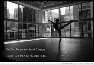 Ballet Quotes Inspirational Erins ballet quote dance start