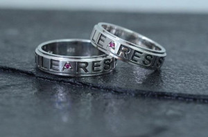 Star Trek Insignia Borg Quote RESISTANCE IS by VaLaJewellery