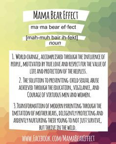 the mama bear effect defined more bears foulker momma bears kids stuff ...