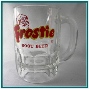 Frostie Root Beer Glass Mug - Vintage Item 1960s - Barware - Perfect ...
