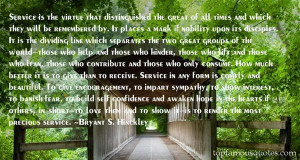 Bryant S Hinckley Quotes Pictures