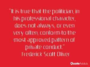 Quotes by Frederick Scott Oliver