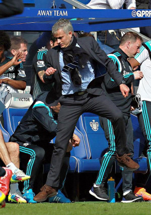 ... Mourinho manager of new English Premier League champions Chelsea