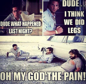 After Leg Day Meme