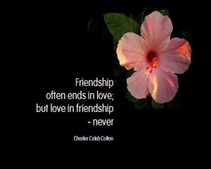Love and friendship quotes