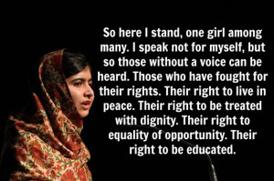 12 Powerful And Inspiring Quotes From Malala Yousafzai