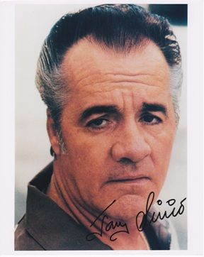 Tony Sirico Autographed 8X10 Sopranos Photograph