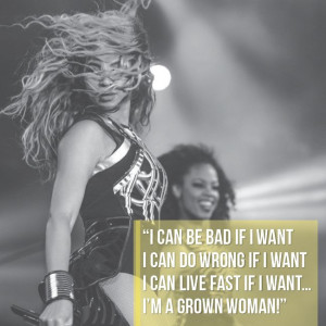 Beyonce Lesson #4: You can be bad if you want...you're a grown woman!