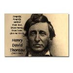 Henry David Thoreau Greeting Cards