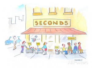 Second Hand Store Cartoon...
