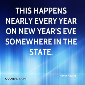 ... happens nearly every year on New Year's Eve somewhere in the state