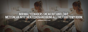 ... to get this normal teenagers sneak out and leave Facebook Cover Photo