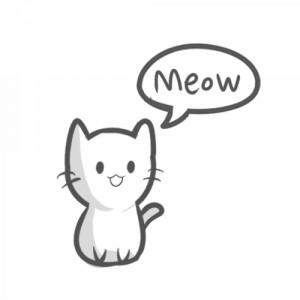 Animated Kitty Drawing