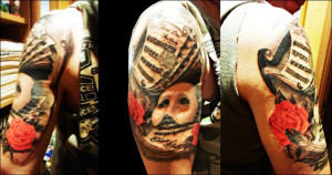 Phantom Of The Opera Tattoo
