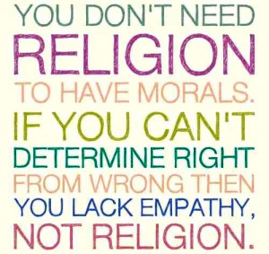 religion and morals