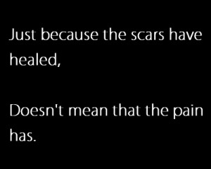 text sad quotes pain self harm cut cutting cuts Scar self-harm scars ...