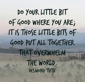 Go overwhelm the world...