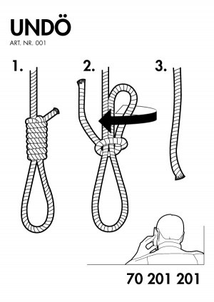 Ikea parody, Campaign concept for a suicide hotline