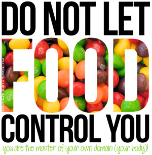 ... control ourselves and say no to food, despite the intense urging of