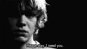 movie quotes,tate gif,tate langdon quotes,love quotes