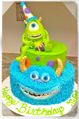Monster University Cakes
