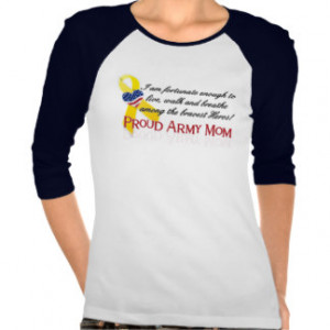 Proud Army Mom T-shirts & Shirts