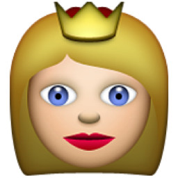 Queen Emoji Girl