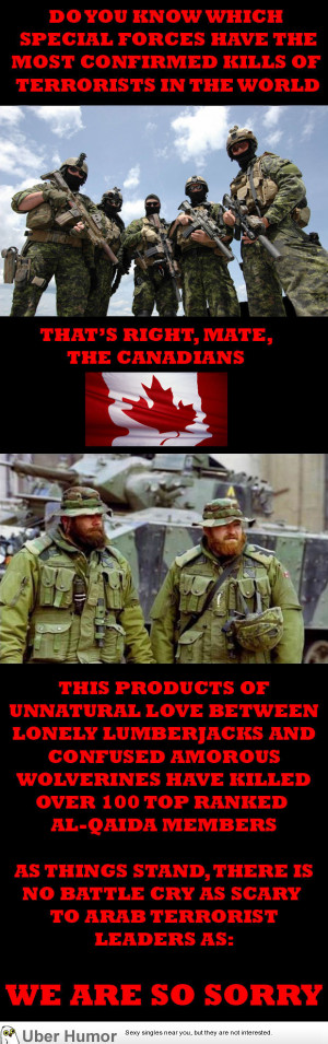 When I hear ISIS threatening Canada I remember this fact: