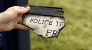 section of the Doctor's TARDIS retrieved from a crack. ( TV : Cold ...