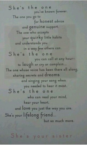 luv u ur not only my BFF but my sister. @Lauryn Jacobs