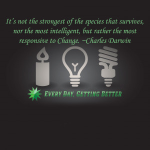 change Charles Darwin evolution fear of change