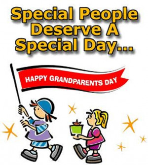 Special Wishes of Happy Grandparents Day Greeting Card