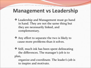 Leadership vs Management Quotes