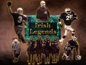 Notre dame Football Image